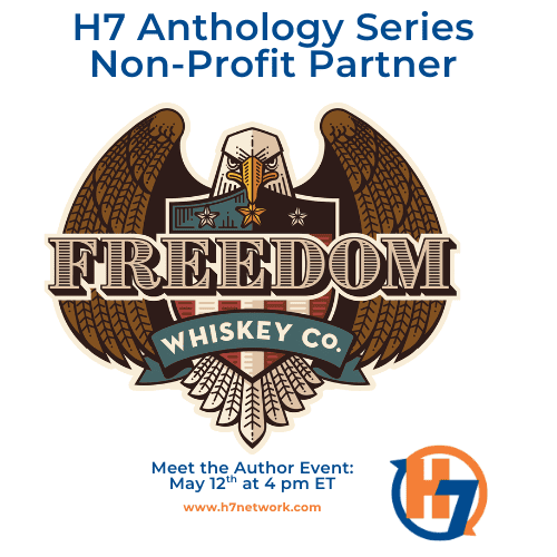 Support Veterans with H7 Network Anthology 1 Krista Hollingsworth and Freedom Whiskey to support veterans. Our initiative aims to bridge powerful stories from H7 Network's anthology series, "Cracking the Success Code: The Best Business Lesson I Ever Learned,” with a heartfelt cause.
