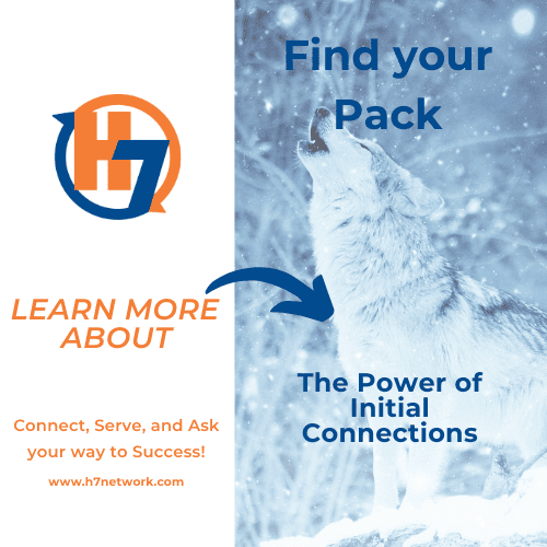 Convert Connections into Trusted-Champion Relationships 1 The first step on the path to creating five (5) Trusted-Champion Relationships lies in the initial connections with another H7 member.